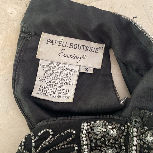 Beaded Sequin Going Out Top Halter y2k - Picture 3 of 4